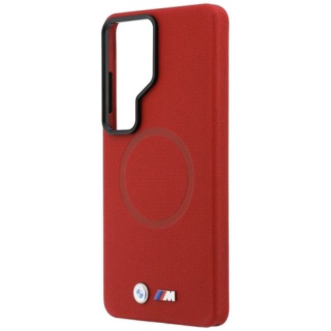 Etui BMW M Metal Logo MagSafe na Samsung Galaxy S26 Ultra - czerwone BMW