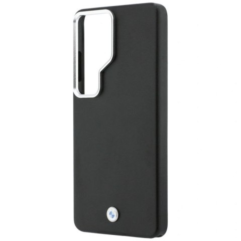 Etui BMW Sign Metal Logo MagSafe na Samsung Galaxy S26 Ultra - czarne BMW