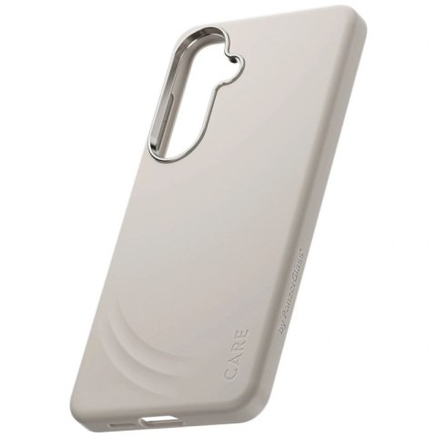 Etui CARE by PanzerGlass Flow Vanilla Qi na Samsung Galaxy S26+ - beżowe PanzerGlass