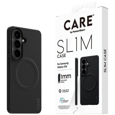 Etui CARE by PanzerGlass SL1M na Samsung Galaxy S26 - czarne PanzerGlass