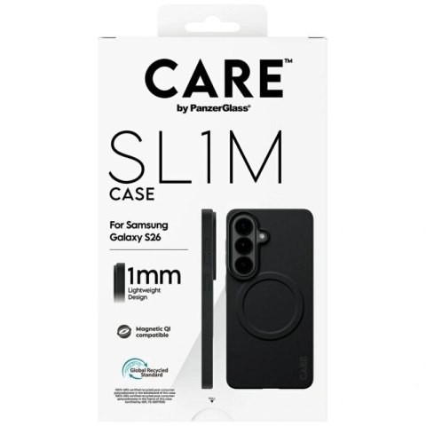 Etui CARE by PanzerGlass SL1M na Samsung Galaxy S26 - czarne PanzerGlass