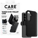 Etui CARE by PanzerGlass Tango 2w1 Wallet na Samsung Galaxy S26 - czarne PanzerGlass