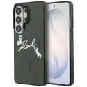 Etui Karl Lagerfeld IML KC Script MagSafe na Samsung Galaxy S26 Ultra - czarne Karl Lagerfeld