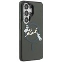 Etui Karl Lagerfeld IML KC Script MagSafe na Samsung Galaxy S26 Ultra - czarne Karl Lagerfeld