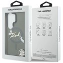 Etui Karl Lagerfeld IML KC Script MagSafe na Samsung Galaxy S26 Ultra - czarne Karl Lagerfeld