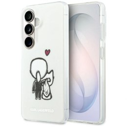 Etui Karl Lagerfeld IML Karl&Choupette MagSafe na Samsung Galaxy S26 - przezroczyste Karl Lagerfeld