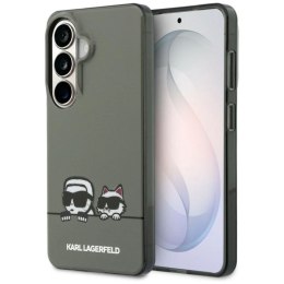 Etui Karl Lagerfeld IML Peekaboo Karl&Choupette MagSafe na Samsung Galaxy S26 - czarne Karl Lagerfeld