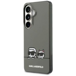Etui Karl Lagerfeld IML Peekaboo Karl&Choupette MagSafe na Samsung Galaxy S26 - czarne Karl Lagerfeld