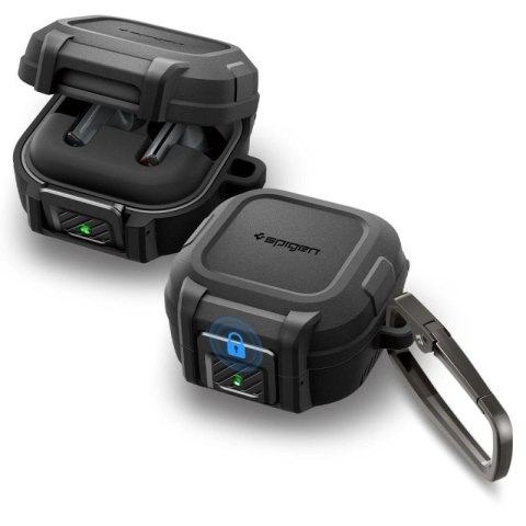 Etui Spigen Lock Fit na Samsung Galaxy Buds 4 / 4 Pro - czarne matowe Spigen