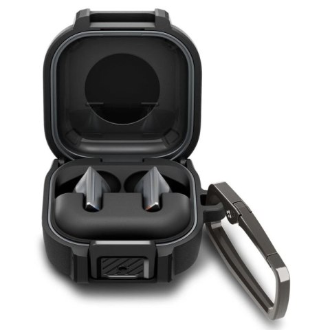 Etui Spigen Lock Fit na Samsung Galaxy Buds 4 / 4 Pro - czarne matowe Spigen