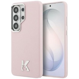 Etui Karl Lagerfeld K Metal Logo MagSafe na Samsung Galaxy S26 Ultra - różowe Karl Lagerfeld