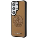 Etui Karl Lagerfeld Perforated KL MagSafe na Samsung Galaxy S26 Ultra - brązowe Karl Lagerfeld