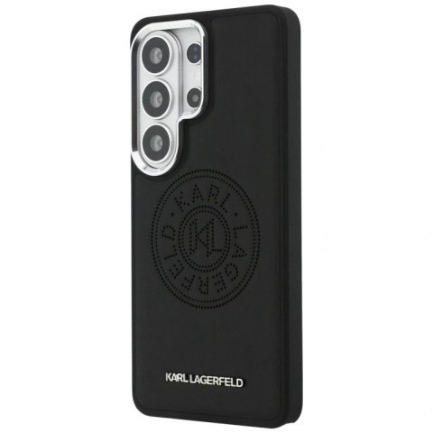 Etui Karl Lagerfeld Perforated KL MagSafe na Samsung Galaxy S26 Ultra - czarne Karl Lagerfeld