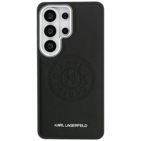Etui Karl Lagerfeld Perforated KL MagSafe na Samsung Galaxy S26 Ultra - czarne Karl Lagerfeld