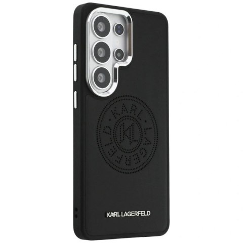 Etui Karl Lagerfeld Perforated KL MagSafe na Samsung Galaxy S26 Ultra - czarne Karl Lagerfeld