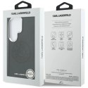 Etui Karl Lagerfeld Perforated KL MagSafe na Samsung Galaxy S26 Ultra - czarne Karl Lagerfeld