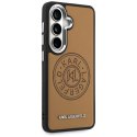Etui Karl Lagerfeld Perforated KL MagSafe na Samsung Galaxy S26 - brązowe Karl Lagerfeld