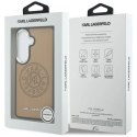 Etui Karl Lagerfeld Perforated KL MagSafe na Samsung Galaxy S26 - brązowe Karl Lagerfeld