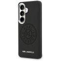 Etui Karl Lagerfeld Perforated KL MagSafe na Samsung Galaxy S26 - czarne Karl Lagerfeld