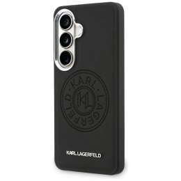Etui Karl Lagerfeld Perforated KL MagSafe na Samsung Galaxy S26 - czarne Karl Lagerfeld
