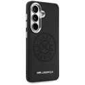 Etui Karl Lagerfeld Perforated KL MagSafe na Samsung Galaxy S26 - czarne Karl Lagerfeld