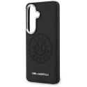 Etui Karl Lagerfeld Perforated KL MagSafe na Samsung Galaxy S26 - czarne Karl Lagerfeld