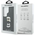 Etui Karl Lagerfeld Saffiano Double Heads Metal na Samsung Galaxy S26 Ultra - czarne Karl Lagerfeld