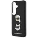 Etui Karl Lagerfeld Saffiano Double Heads Metal na Samsung Galaxy S26 - czarne Karl Lagerfeld