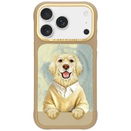 Etui Nimmy Gentle Pets Series Dog MagSafe na iPhone 17 Pro - brązowe Nimmy