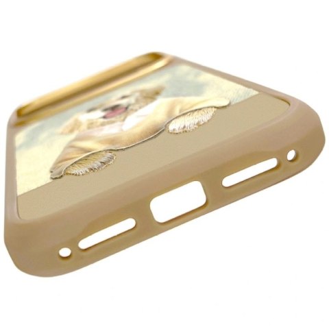 Etui Nimmy Gentle Pets Series Dog MagSafe na iPhone 17 Pro - brązowe Nimmy