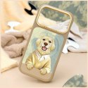 Etui Nimmy Gentle Pets Series Dog MagSafe na iPhone 17 Pro - brązowe Nimmy