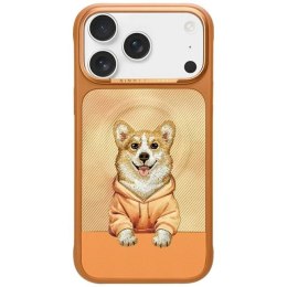 Etui Nimmy Gentle Pets Series Dog MagSafe na iPhone 17 Pro - pomarańczowe Nimmy