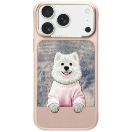 Etui Nimmy Gentle Pets Series Dog MagSafe na iPhone 17 Pro - różowe Nimmy