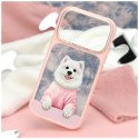 Etui Nimmy Gentle Pets Series Dog MagSafe na iPhone 17 Pro - różowe Nimmy