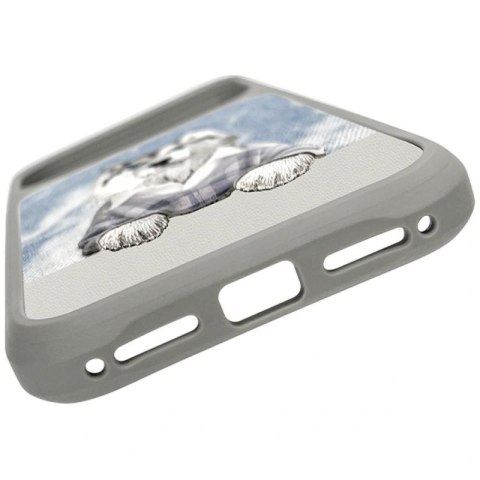 Etui Nimmy Gentle Pets Series Dog MagSafe na iPhone 17 Pro - szare Nimmy