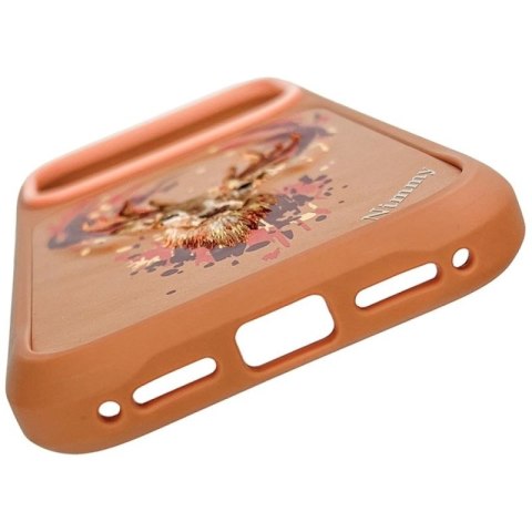 Etui Nimmy Jeleń MagSafe na iPhone 17 Pro Max - pomarańczowe Nimmy
