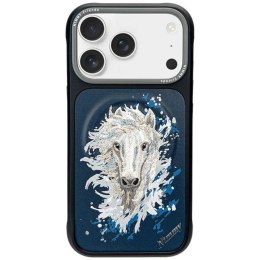 Etui Nimmy Koń MagSafe na iPhone 17 Pro - granatowe Nimmy