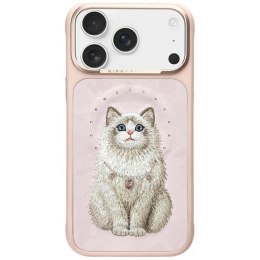 Etui Nimmy Lucky Fashion Cat MagSafe na iPhone 17 Pro Max - różowe Nimmy