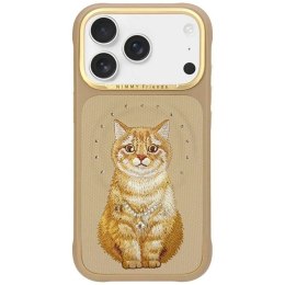 Etui Nimmy Lucky Fashion Cat MagSafe na iPhone 17 Pro - brązowe Nimmy