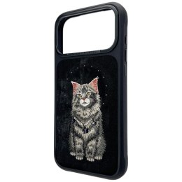 Etui Nimmy Lucky Fashion Cat MagSafe na iPhone 17 Pro - czarne Nimmy