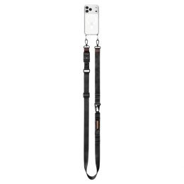 Smycz do telefonu Spigen DA30M Stap Crossbody - czarna Spigen
