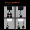 Smycz do telefonu Spigen DA30M Stap Crossbody - czarna Spigen