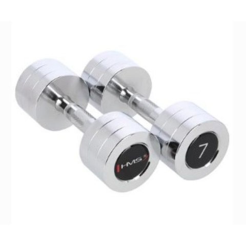 Hantle chromowane 2x7 kg HMS CHD07 HMS