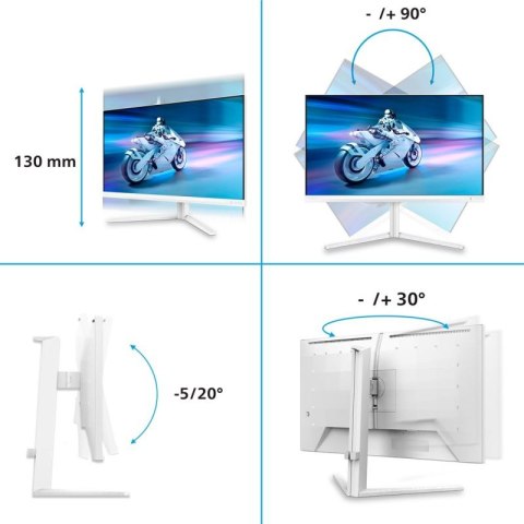 MONITOR PHILIPS EVNIA QD-OLED 27" 27M2N6501L/00 240Hz Philips