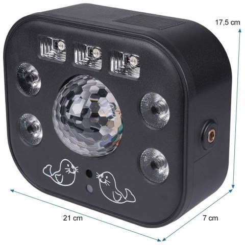 LIGHT4ME MULTIPHASE - Multiefekt LED UV wash strobe Light4Me