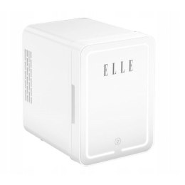 Mini lodówka z lusterkiem do makijażu LED ELLE 4L biała Elle
