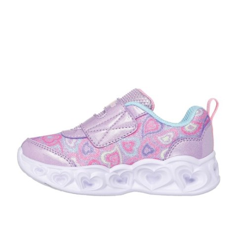 Skechers dziecięce buty codzienne HEART LIGHTS BOOGIE LAND 303258N LVMT Skechers