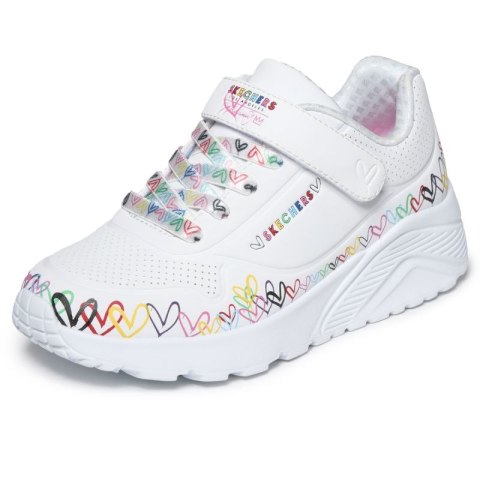 Skechers dziecięce sneakersy UNO LITE HEART CRAZE 314091L WMLT Skechers