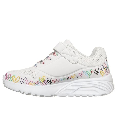 Skechers dziecięce sneakersy UNO LITE HEART CRAZE 314091L WMLT Skechers