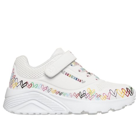 Skechers dziecięce sneakersy UNO LITE HEART CRAZE 314091L WMLT Skechers